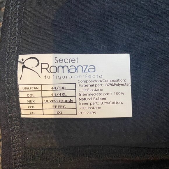 Posture Correcting Latex Cincher w/ Double Velcro Compression| Black w/ Yellow - Picture 8 of 8